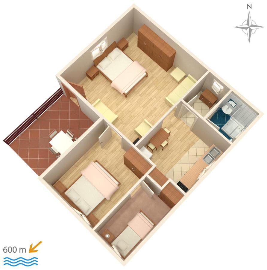 Apartments With A Parking Space Murter - 5103 Betina  Eksteriør bilde